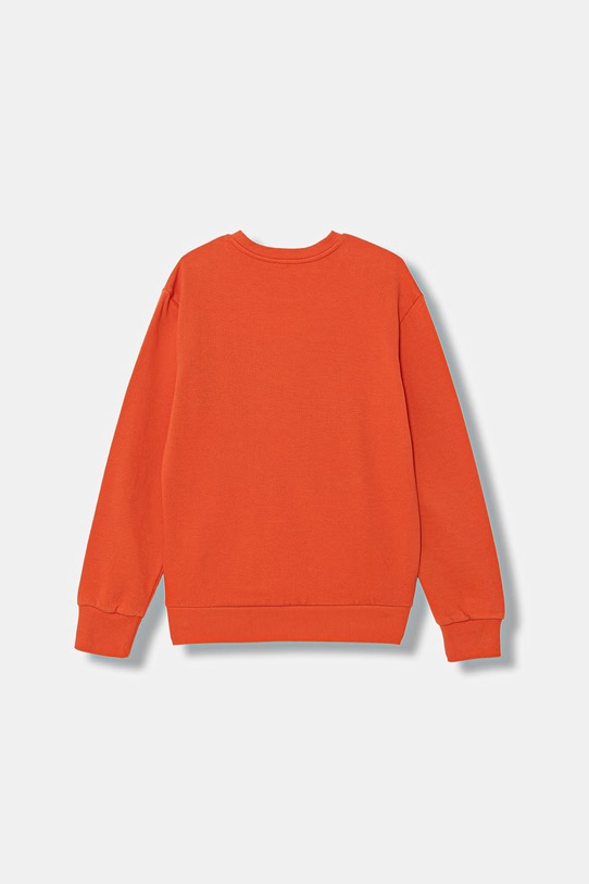 United Colors of Benetton bluza dziecięca bawełniana 3NBMC10SB.G.Stagionale pomarańczowy SS26