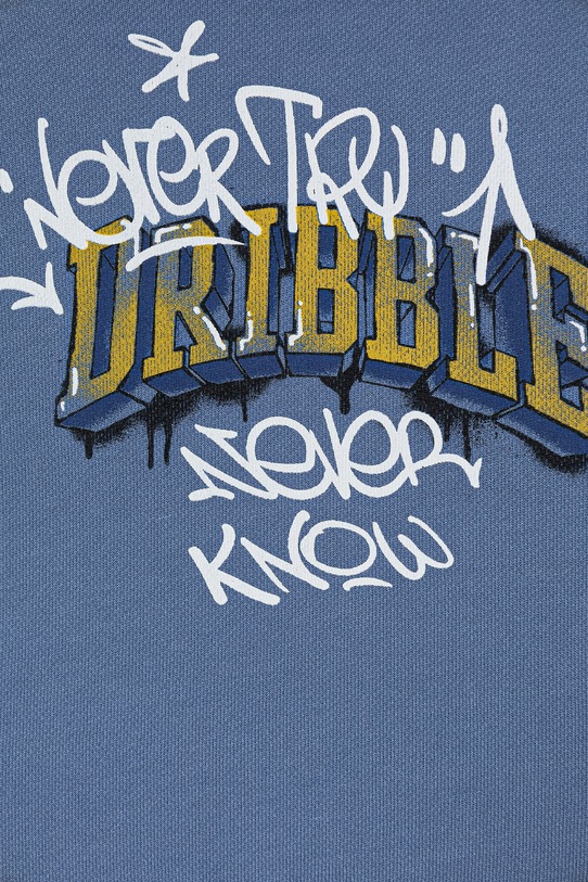 Chlapec United Colors of Benetton mikina detská bavlnená 3NBMG10M9.P.Stagionale modrá