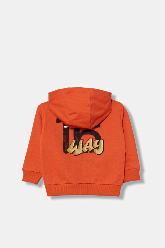United Colors of Benetton mikina detská bavlnená 3NBMG504D.P.Stagionale oranžová SS26