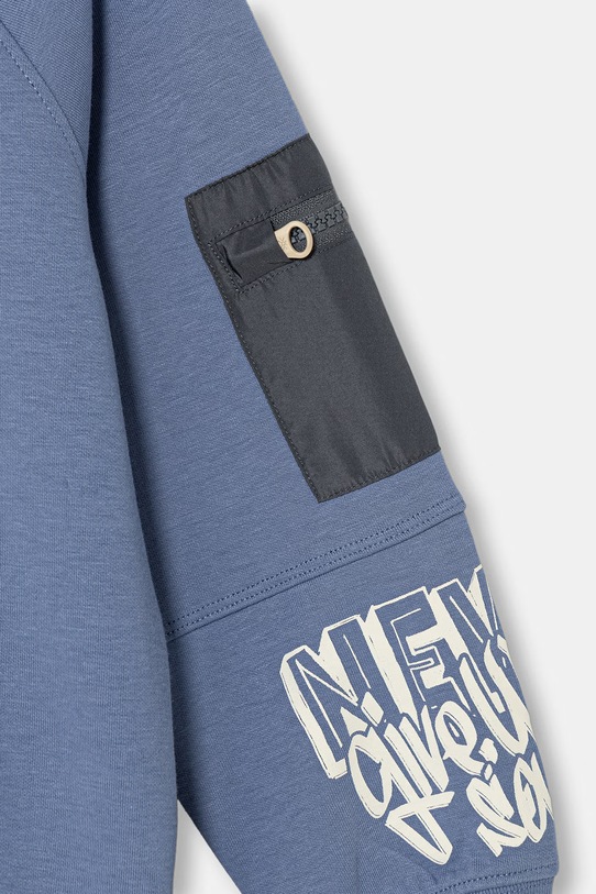 Chłopiec United Colors of Benetton bluza dziecięca z bawełną 35JVC506A.G.Stagionale niebieski