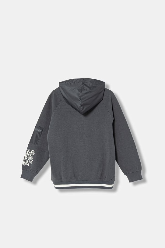 United Colors of Benetton Bluza dziecięca z bawełną 35JVC506A.G.Stagionale szary SS26