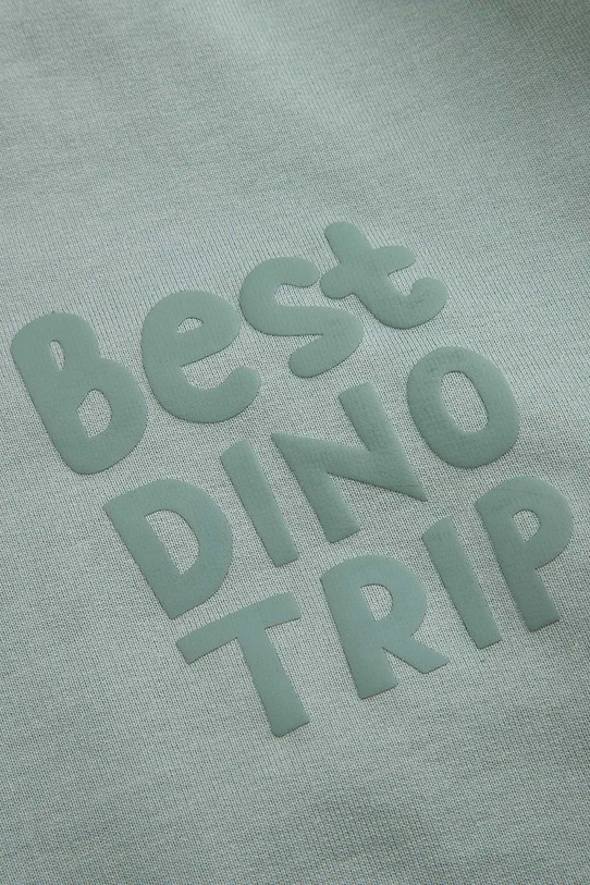 Coccodrillo bluza rozpinana dziecięca bawełniana zielony WC6132201NBK