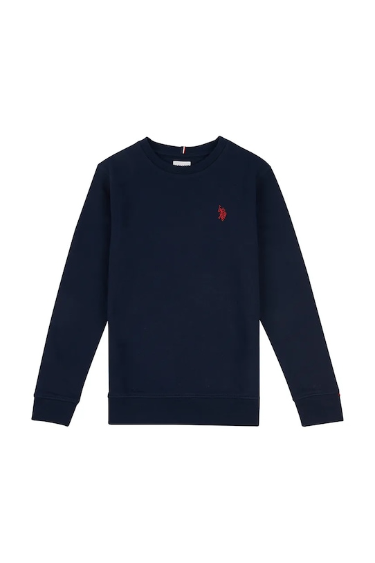 U.S. Polo Assn. mikina dětská bavlněná USP2427 námořnická modř SS26