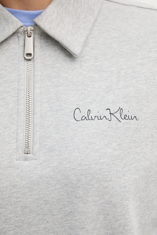 Mikina Calvin Klein Jeans LV047E824G šedá