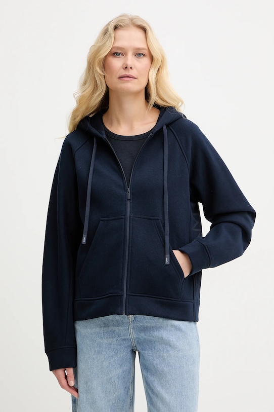 Weekend Max Mara bluza NUVOLE z kapturem granatowy 2615921021600