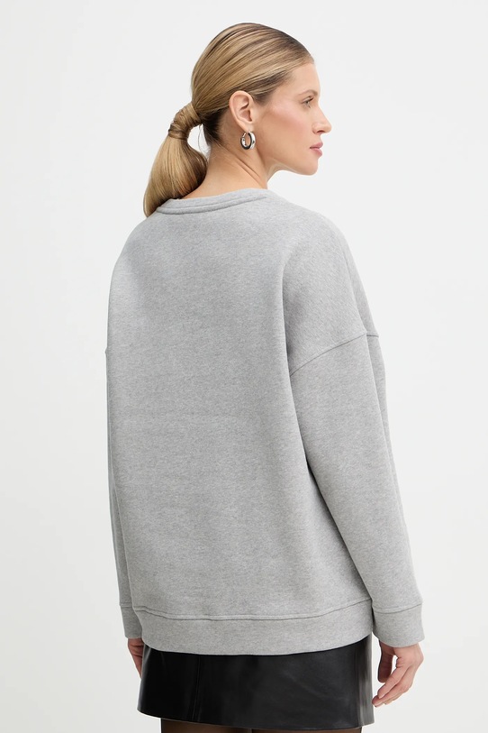 Odzież Weekend Max Mara bluza bawełniana GOMMOSO 2615921041600 szary