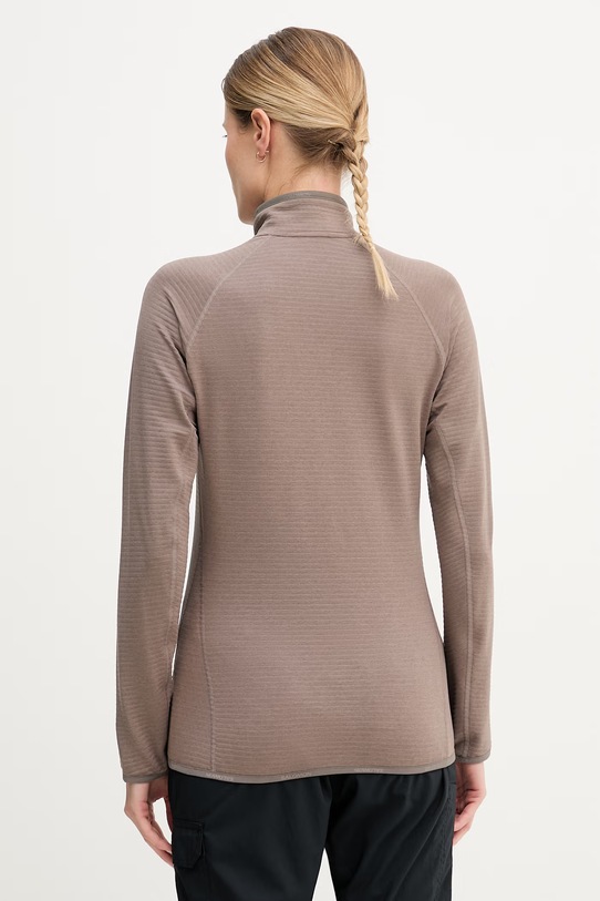 Odzież Salomon bluza outdoorowa ESSENTIAL LIGHTWARM LC2757000 brązowy