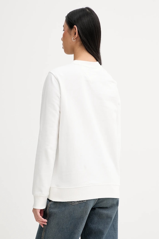 Odzież Tommy Jeans bluza bawełniana DW0DW21922 biały