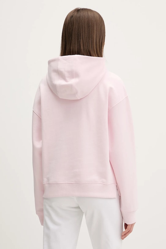 Ρούχα Βαμβακερή μπλούζα Tommy Jeans DW0DW21924 ροζ