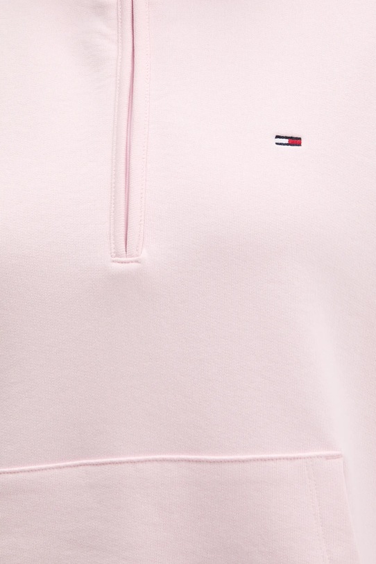 Tommy Jeans bluza bawełniana DW0DW21924 różowy