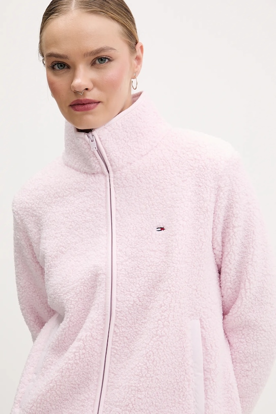 Tommy Jeans bluza różowy DW0DW21926