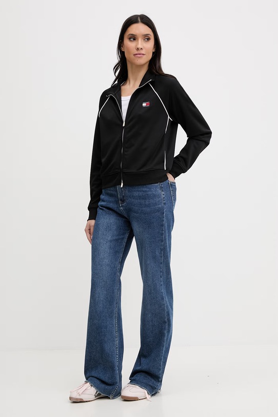 Tommy Jeans bluza DW0DW21930 czarny SS26