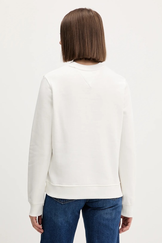 Odzież Tommy Jeans bluza bawełniana DW0DW22564 beżowy