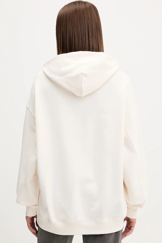 Odzież Tommy Jeans bluza bawełniana DW0DW22603 beżowy