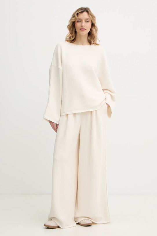 BOSS Orange bluza C Enely 50554274 beżowy SS26