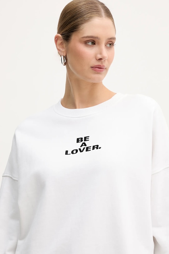 BOSS Orange bluza bawełniana C Ever Valentine biały 50559484