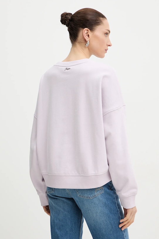 Odzież BOSS Orange bluza bawełniana C Ever Valentine 50559484 fioletowy