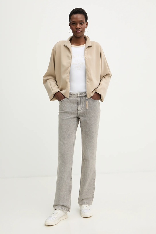 BOSS bluza Ebesya 50555057 beżowy SS26