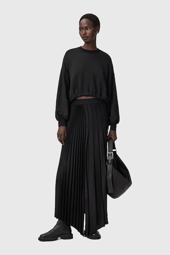 Odzież AllSaints bluza W093JD czarny