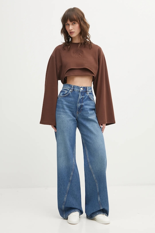 Hugo Blue bluza Daleisy_B 50553978 brązowy SS26