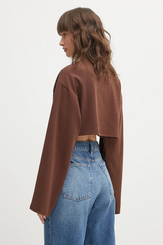 Odzież Hugo Blue bluza Daleisy_B 50553978 brązowy