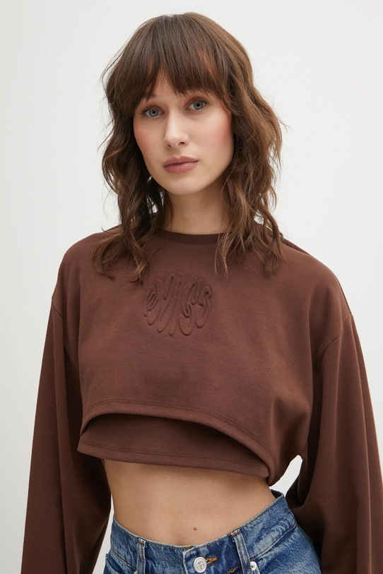 Hugo Blue bluza Daleisy_B brązowy 50553978