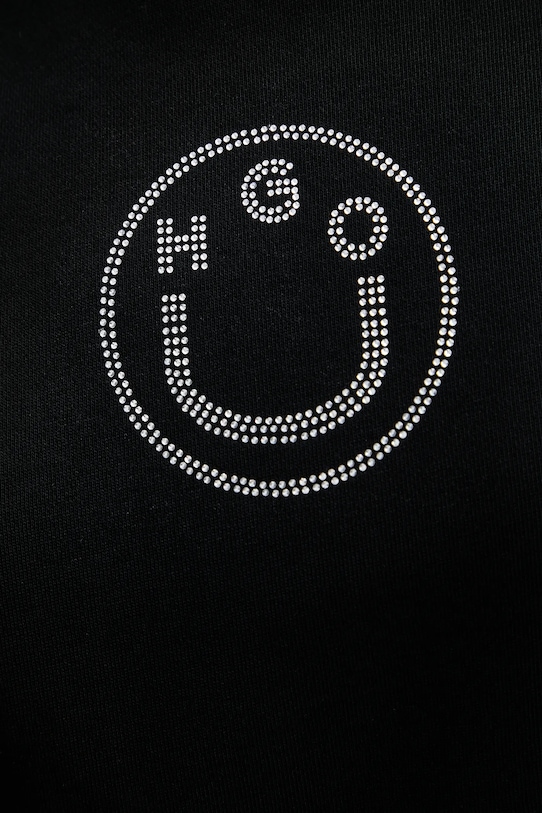 Памучен суичър Hugo Blue 50555795 черен