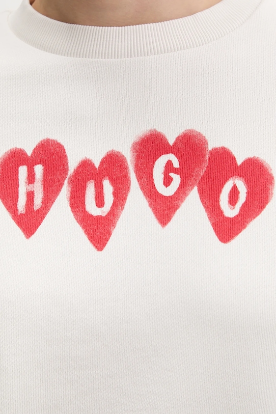 HUGO hanorac de bumbac Deroxina_8 50555824 bej