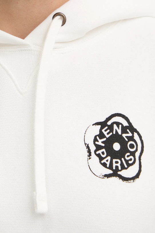 Βαμβακερή μπλούζα Kenzo FG52HO2064MB λευκό