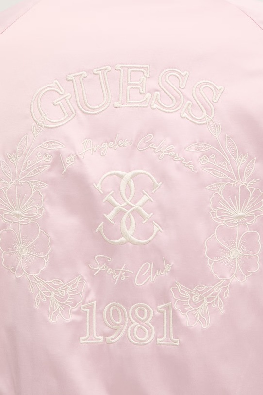 Guess kurtka bomber TAMARA V6RL02.WL022 różowy