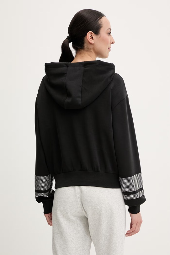 Ρούχα Μπλούζα Guess BERTHE V6RQ02.KCAY2 μαύρο