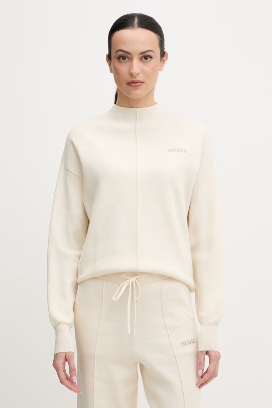 Guess sweter URSULA pozostałe beżowy V6RQ10.Z4850