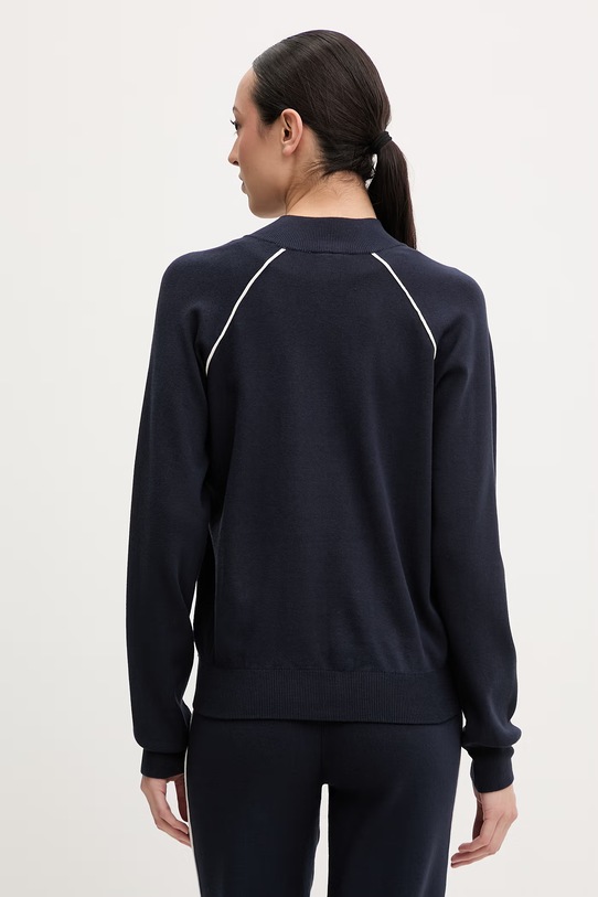 Odzież Guess bluza rozpinana damska z wiskozą LAURENE V6RQ11.Z4642 granatowy