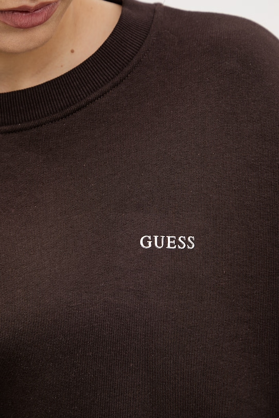 Guess bluza NAT V6RQ13.K9V31 brązowy