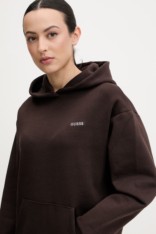 Guess bluza NAT brązowy V6RQ14.K9V31