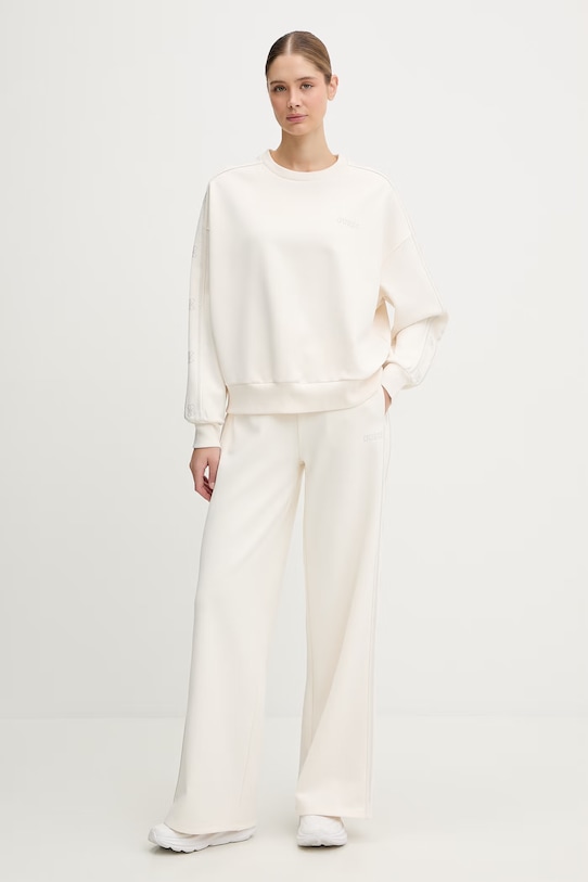 Guess bluza OCTAVIA V6RQ96.KCX22 beżowy SS26