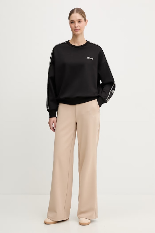 Guess bluza OCTAVIA V6RQ96.KCX22 czarny SS26