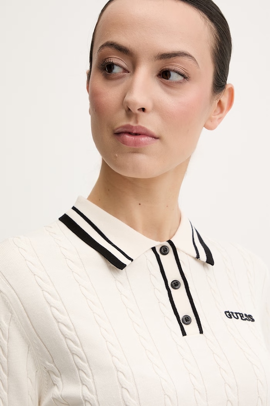 Guess pulóver SHARI bézs V6RR01.Z4652