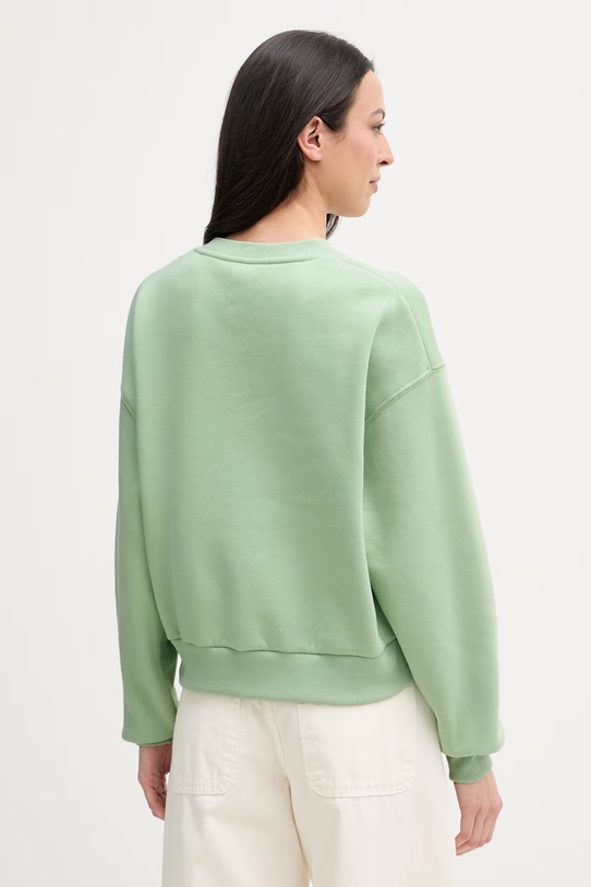 Ρούχα Tommy Hilfiger μπλούζα Γυναικεία με βαμβάκι WW0WW47831 πράσινο