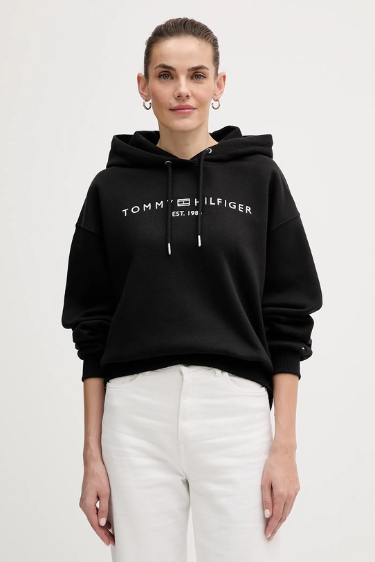 Tommy Hilfiger bluza pozostałe czarny WW0WW47832