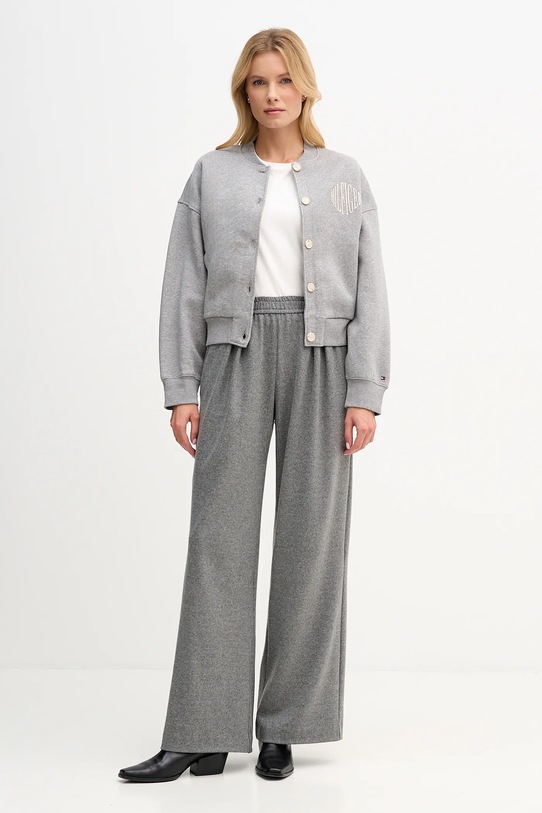 Tommy Hilfiger bluza WW0WW47847 szary SS26