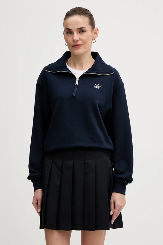 Tommy Hilfiger bluza aplikacja granatowy WW0WW49470
