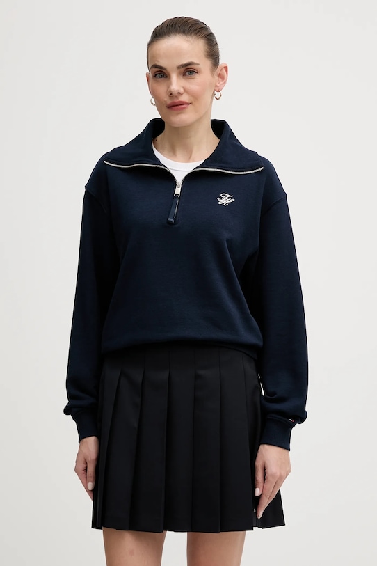 Tommy Hilfiger bluza aplikacja granatowy WW0WW49470