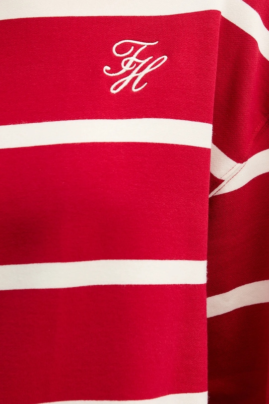 Tommy Hilfiger longsleeve WW0WW48431 czerwony