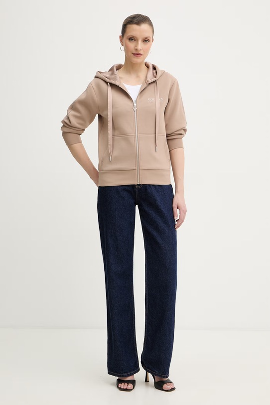 Guess bluza W6RQ12.KBYE2 beżowy SS26
