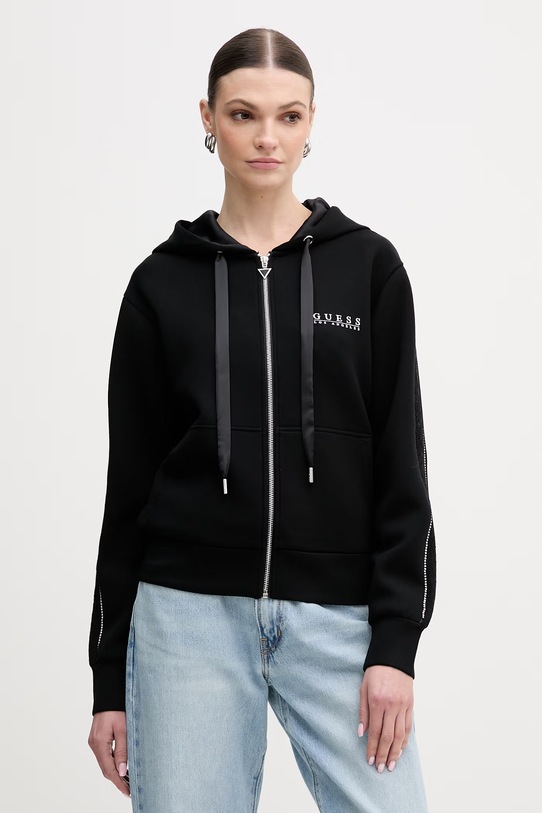 Guess bluza pozostałe czarny W6RQ12.KBYE2