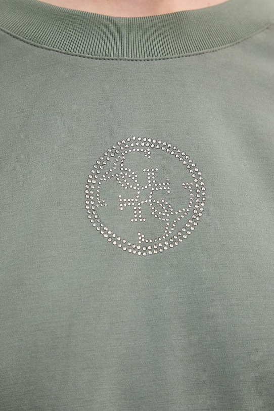 Guess bluza 4G W6RQ13.KD332 zielony