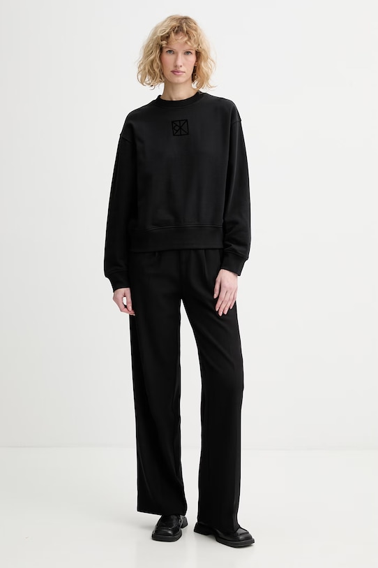 Pulover Calvin Klein LV047E239G črna SS26