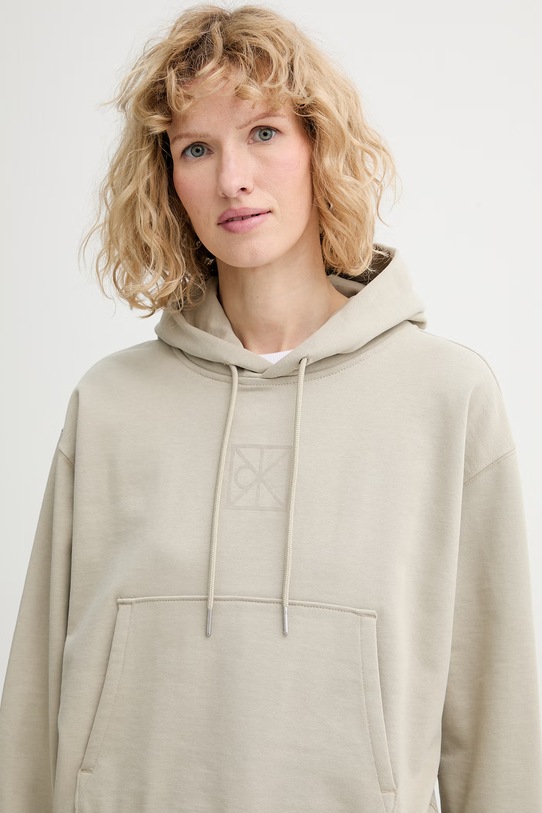 Μπλούζα Calvin Klein μπεζ LV047E240G