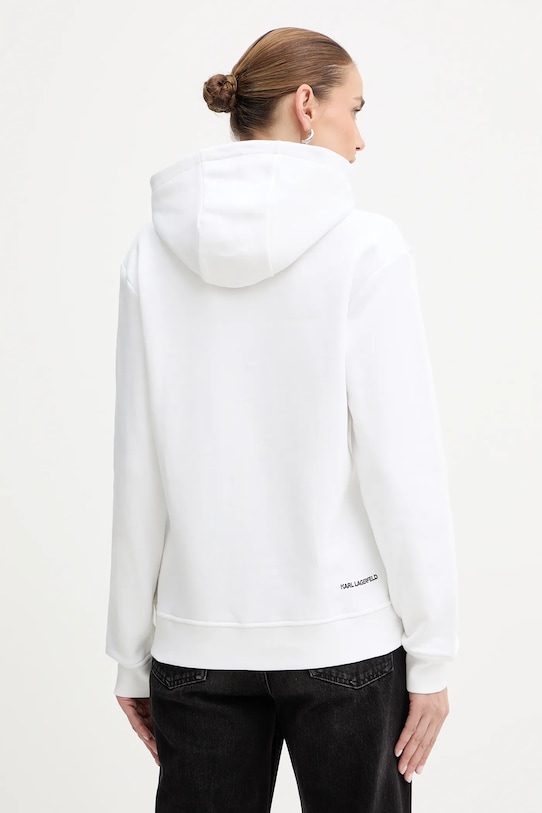 Odzież Karl Lagerfeld bluza B1W20012 biały